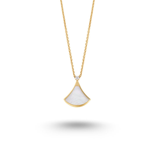 Collier Bvlgari Divas’ Dream Nacre, or jaune
