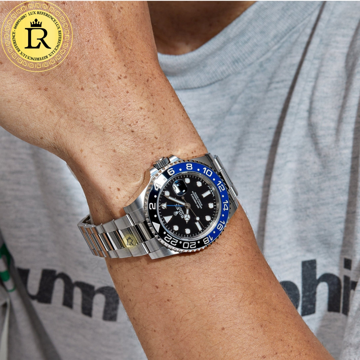 Rolex Batman oyster bracelet