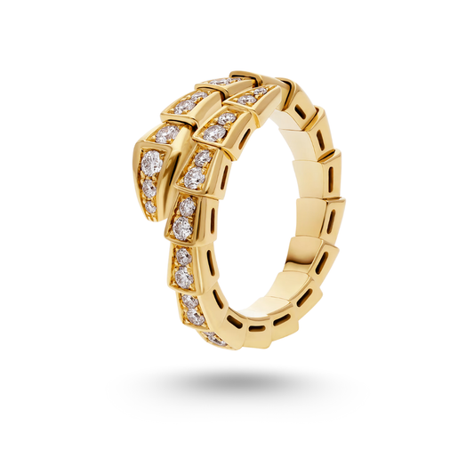Bague un tour Serpenti Viper, or jaune