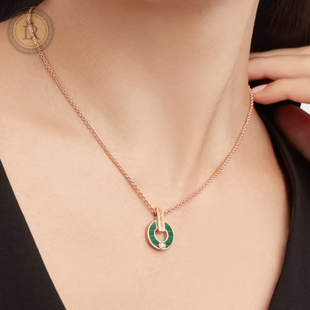 Collier ajouré Bvlgari Bvlgari, or rose