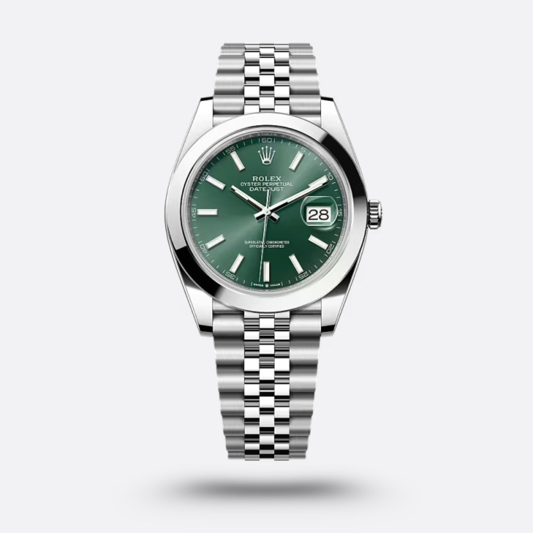 Rolex Datejust 41 Mint Green