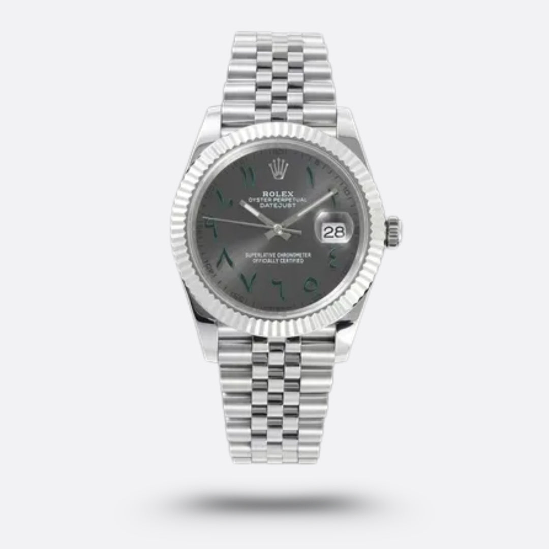 Rolex Datejust Wimbledon 41, Chiffres arabes