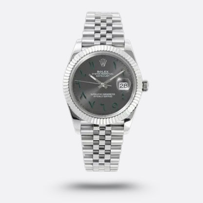 Rolex Datejust Wimbledon 41, Chiffres arabes