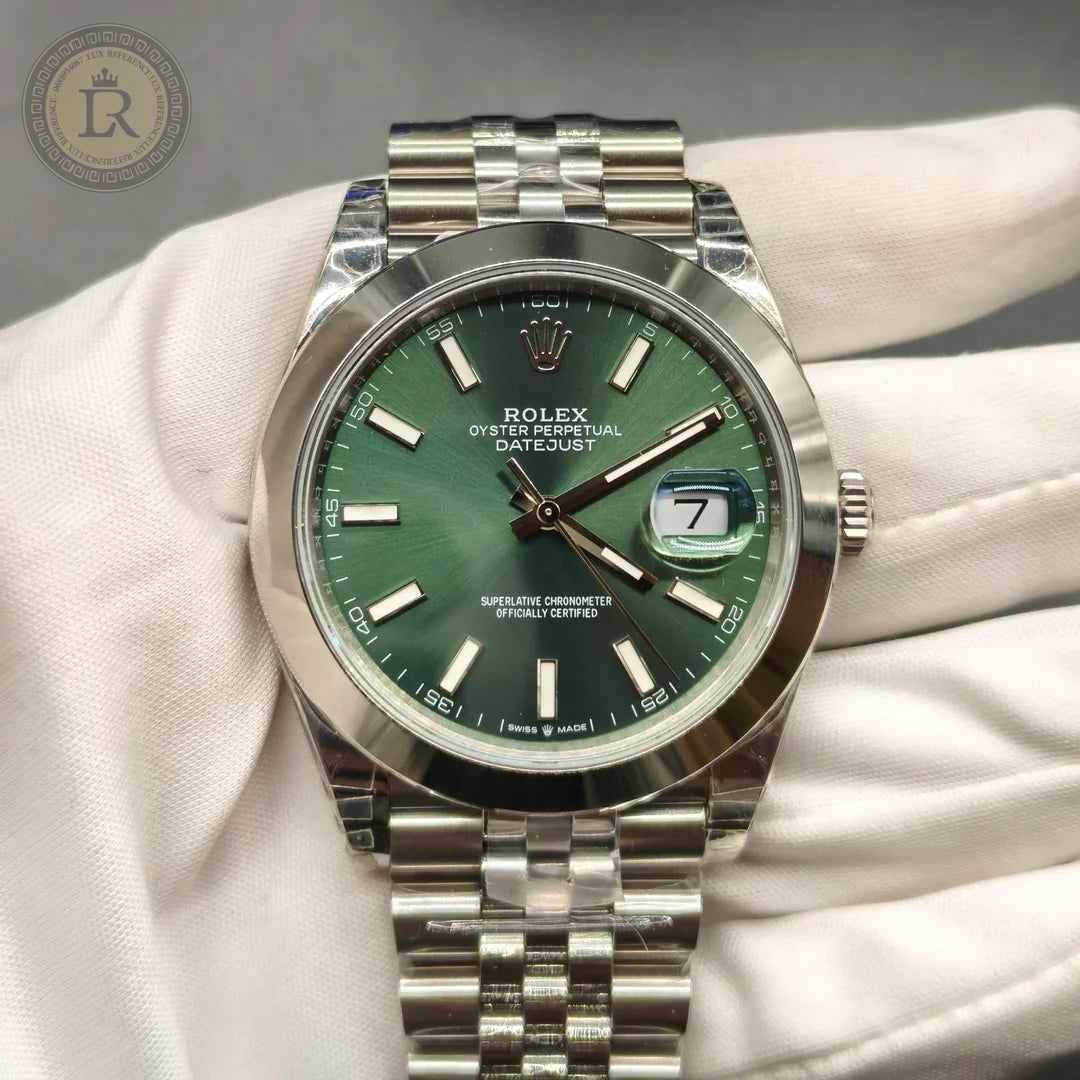 Rolex Datejust 41 Mint Green
