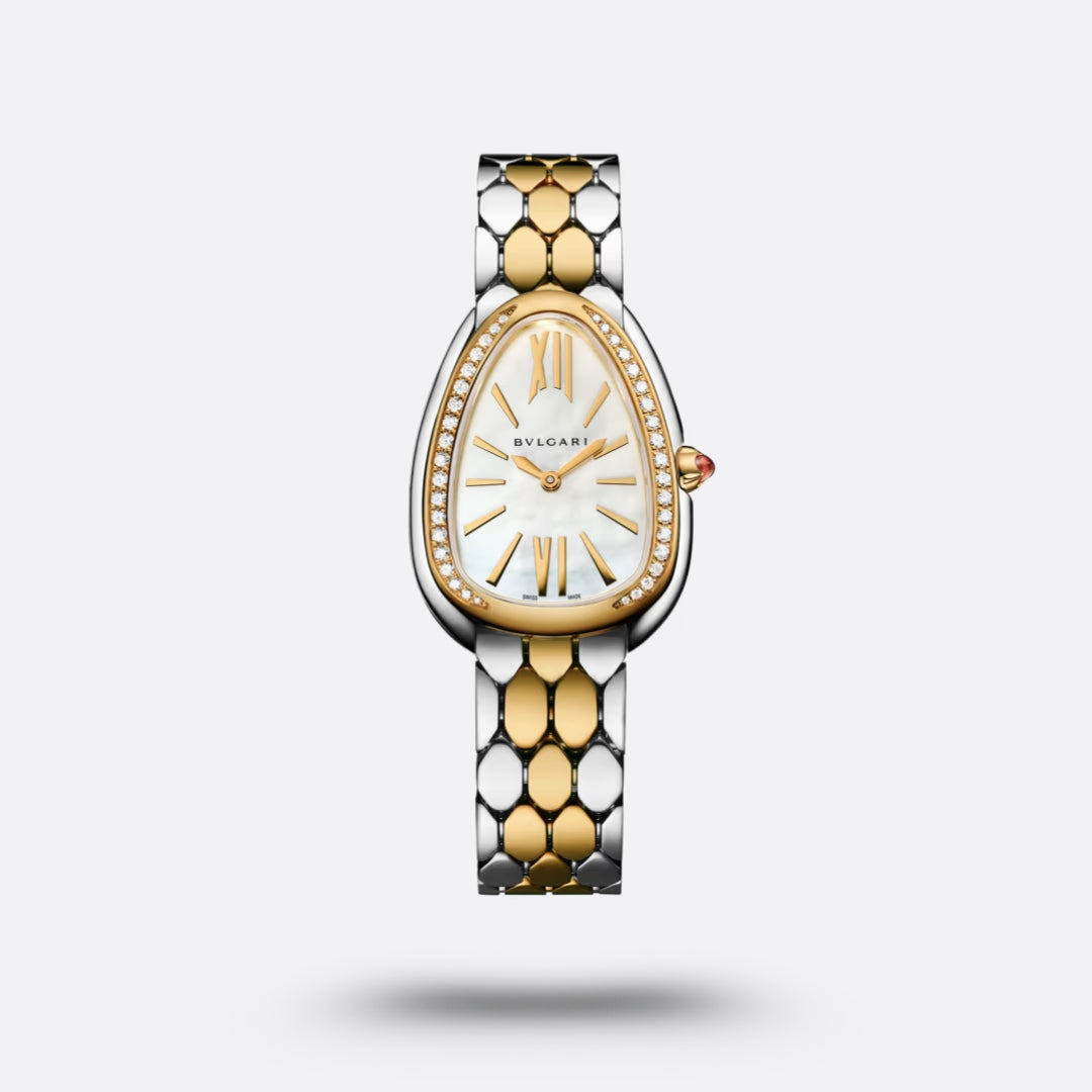 Bvlgari Serpenti Seduttori or jaune - diamants