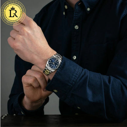 Rolex Oyster Perpetual Blue Dial Domed Bezel 36mm 126000