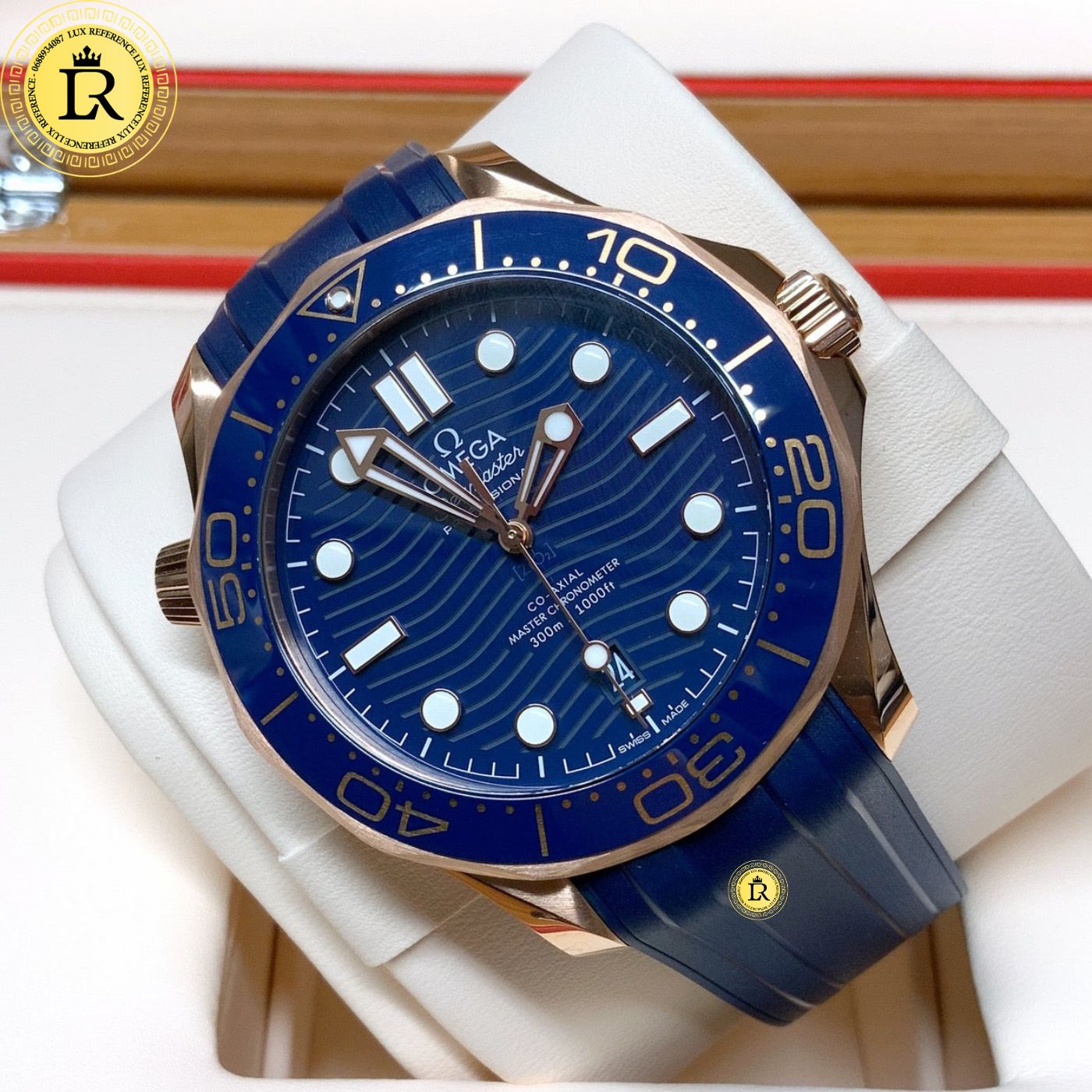 Omega Diver  Chronometer 42 mm Sedna Gold