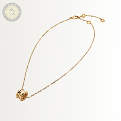 Collier Bvlgari B.zero1, or jaune