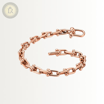 Bracelet Tiffany & Co Small Link en or rose