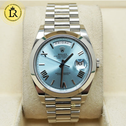 ROLEX PLATINUM DAY-DATE 41MM