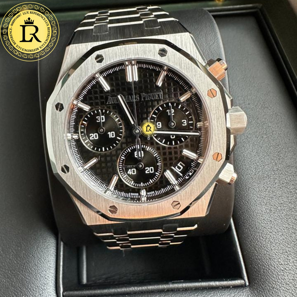 Audemars piguet chronographe noir