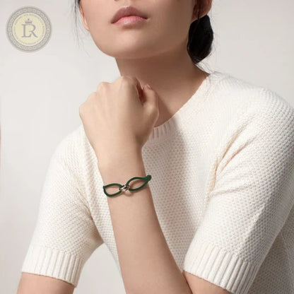 Bracelet Cartier Trinity, Cordon vert