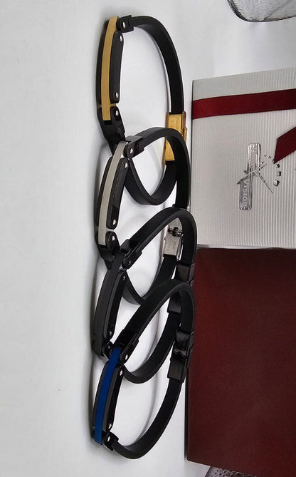 Bracelet homme cuir