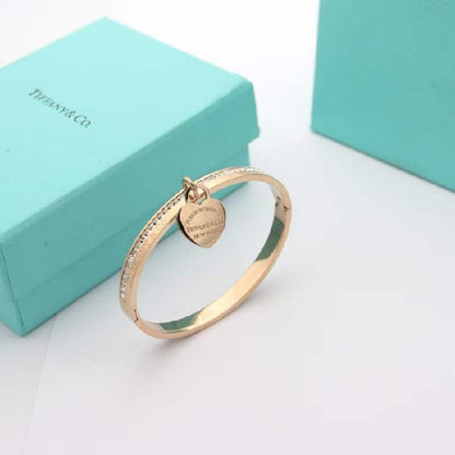 Bracelet femme acier Tiffany & Co. Strass