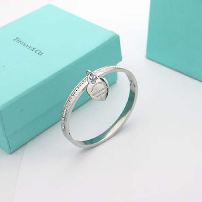 Bracelet femme acier Tiffany & Co. Strass