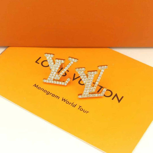Boucles d'oreilles doré LOUIS VUITTON