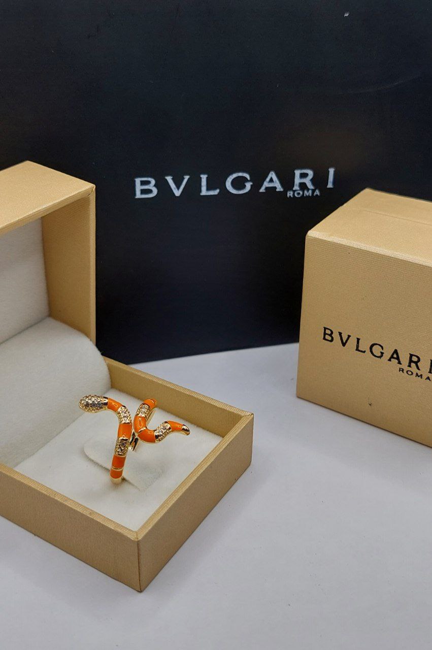 Bague femme doré BVLGARI  serpent