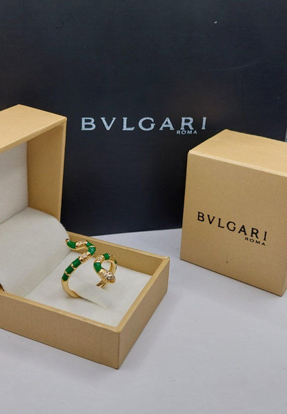 Bague femme doré BVLGARI  serpent