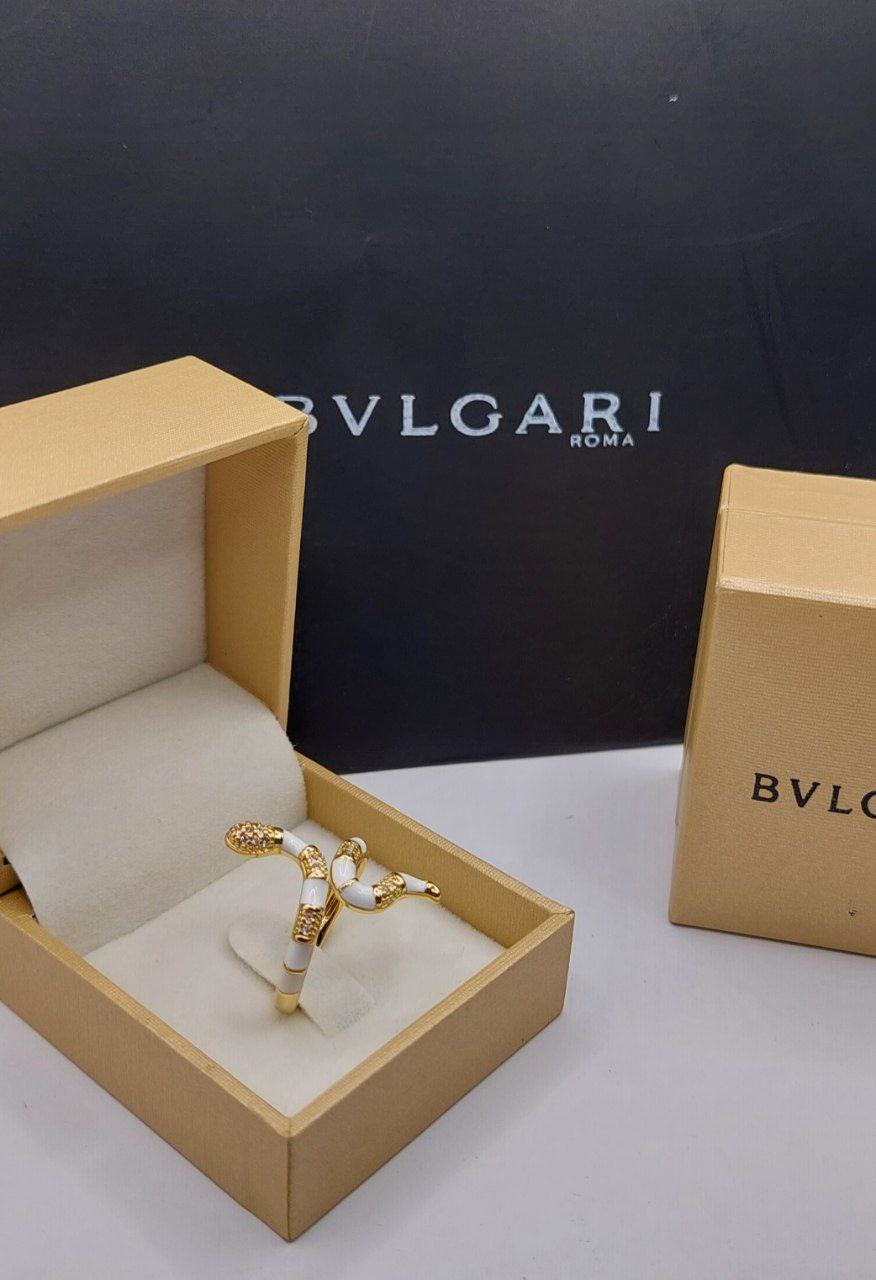 Bague femme doré BVLGARI  serpent
