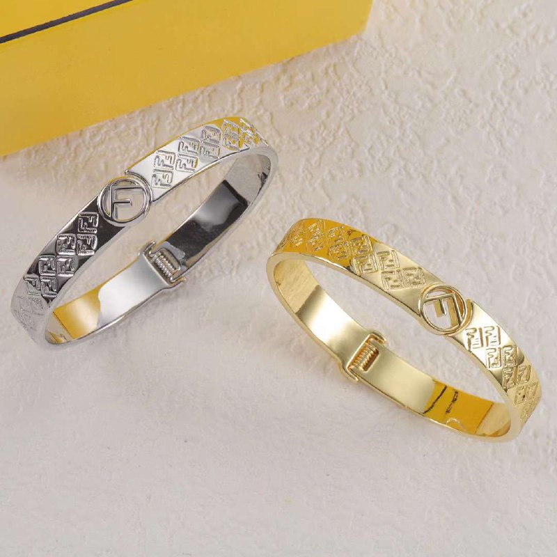 Bracelet femme acier FENDI