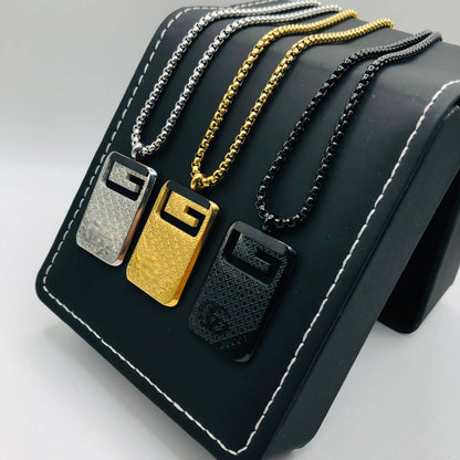 Collier homme acier  GUCCI
