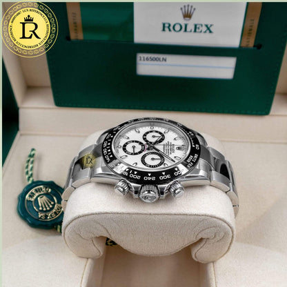 Daytona Cosmographe Fond Blanc Montre Pour Homme