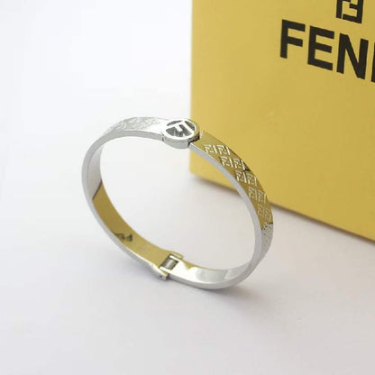 Bracelet femme acier FENDI