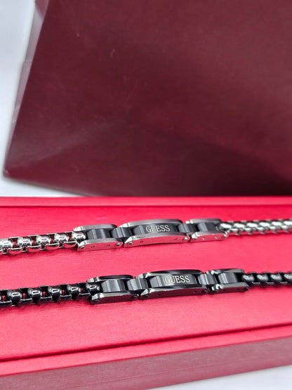 Gourmet homme acier GUESS