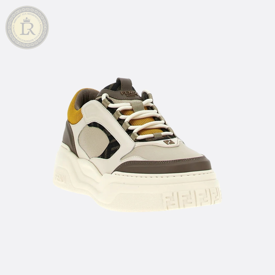 Sneakers Fendi Force - Marron et Jaune