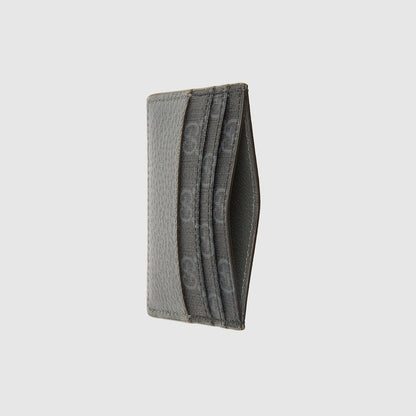 GUCCI Gg supreme card holder Grey