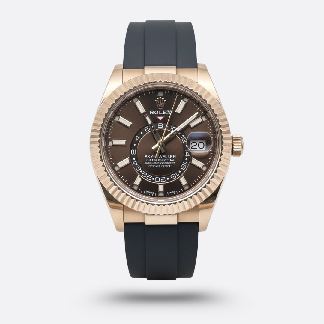 Rolex Sky-Dweller, Cadran Marron
