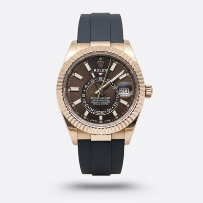 Rolex Sky-Dweller, Cadran Marron