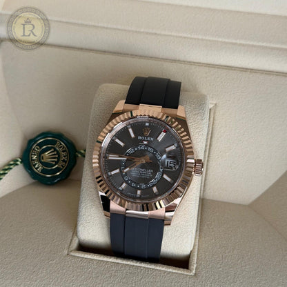 Rolex Sky-Dweller, Cadran Gris