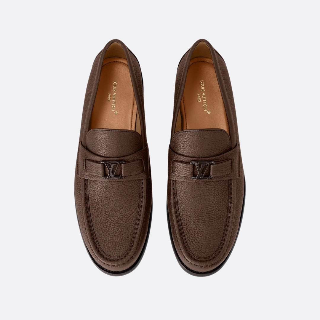Mocassin Major Louis Vuitton, Marron
