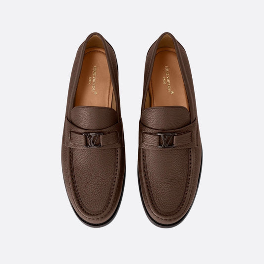 Mocassin Major Louis Vuitton, Marron