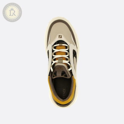 Sneakers Fendi Force - Marron et Jaune