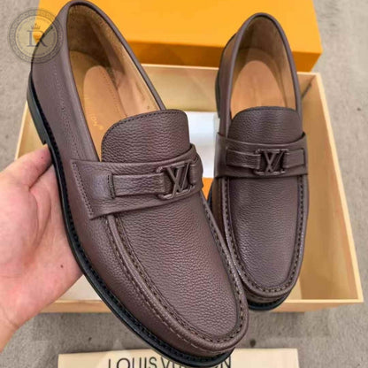 Mocassin Major Louis Vuitton, Marron