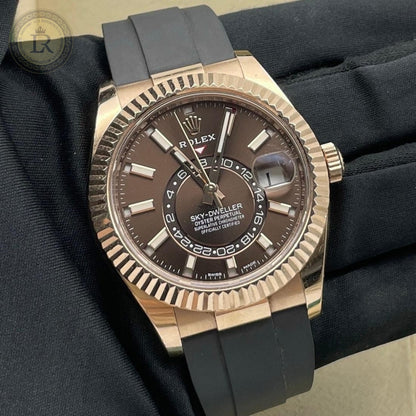 Rolex Sky-Dweller, Cadran Marron