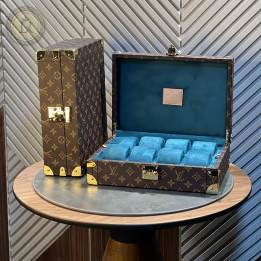 LOUIS VUITTON  Coffret Marron 8 montres