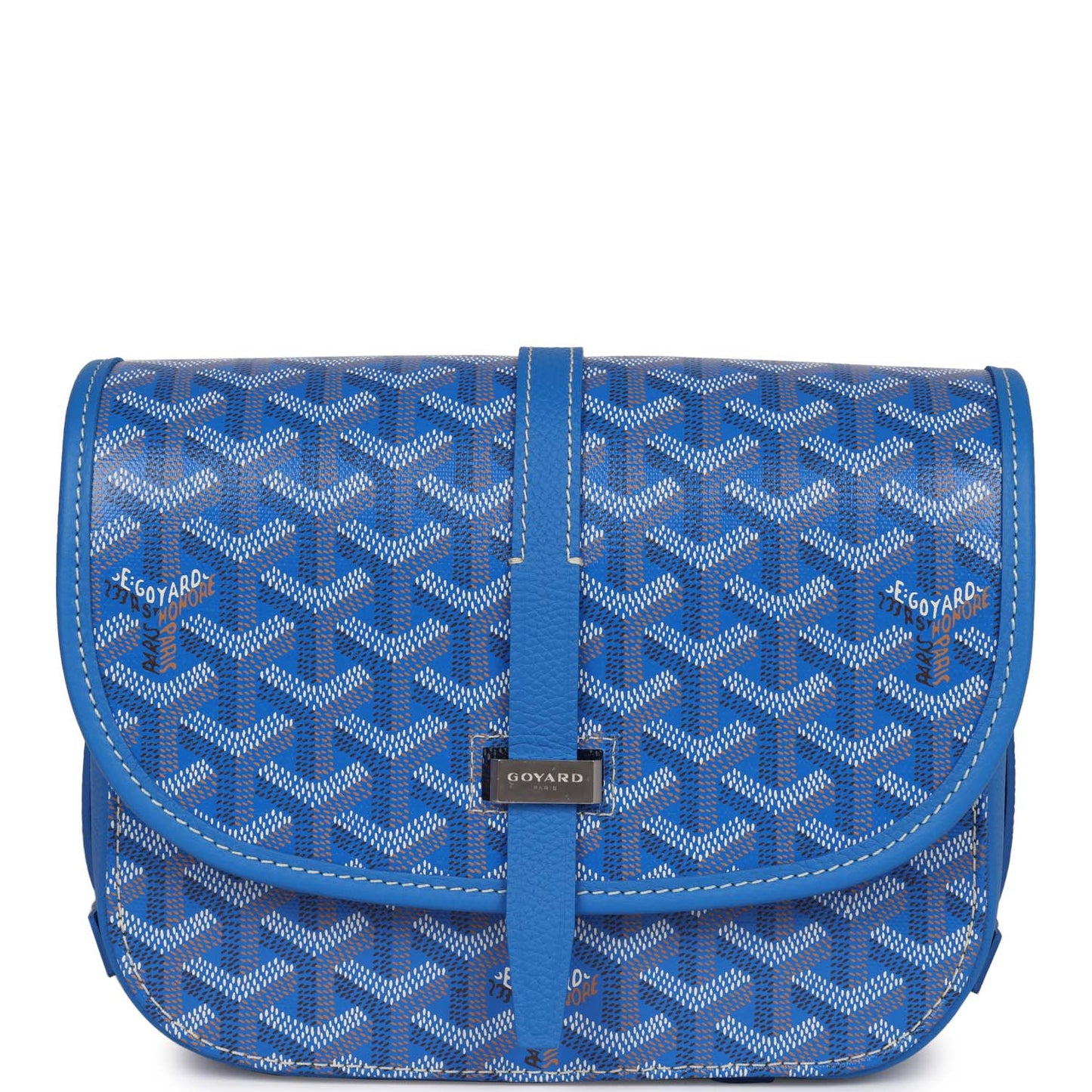 Goyard Goyardine Blue Belvedere