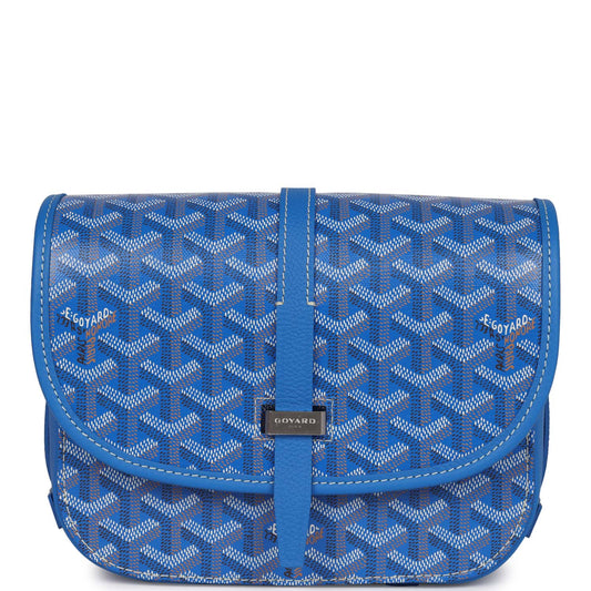Goyard Goyardine Blue Belvedere