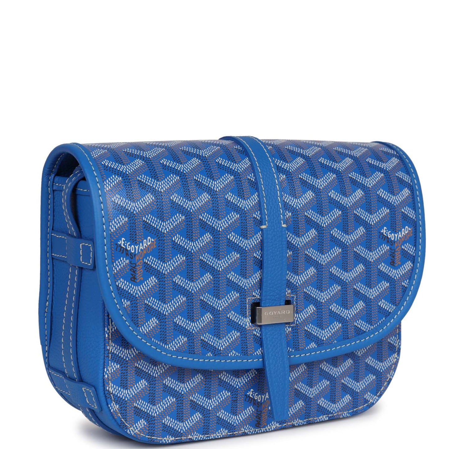 Goyard Goyardine Blue Belvedere