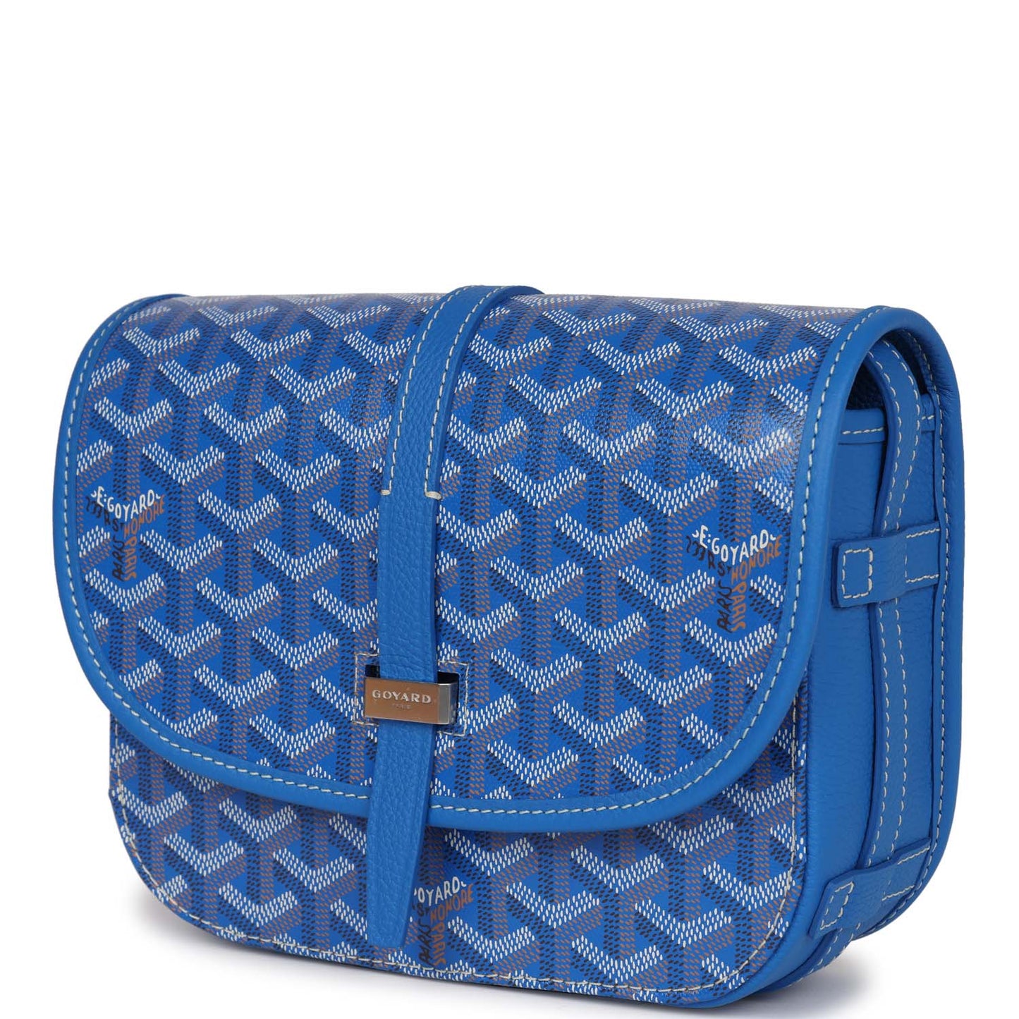 Goyard Goyardine Blue Belvedere