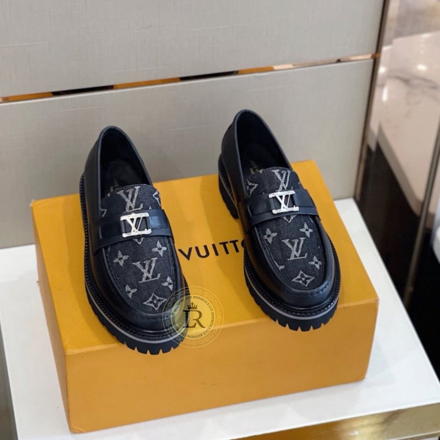 Louis Vuitton Mocassins en cuir