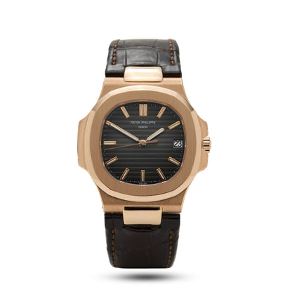 Patek Philippe Nautilus Rose Gold Black Dial