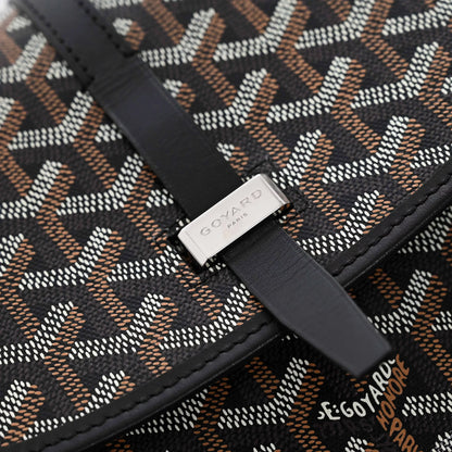 Sac bandoulière Belvédère Goyard Cuir Tricolore