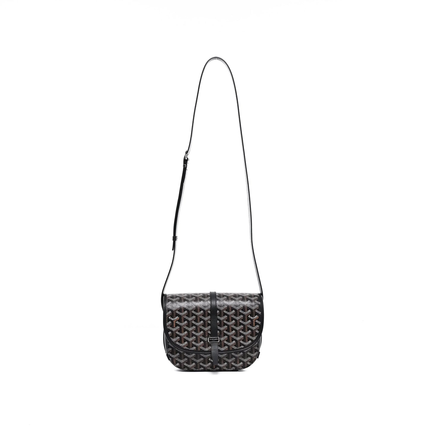 Sac bandoulière Belvédère Goyard Cuir Tricolore