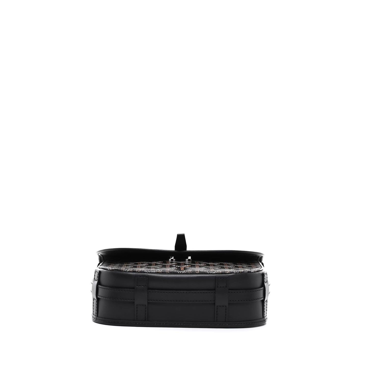 Sac bandoulière Belvédère Goyard Cuir Tricolore