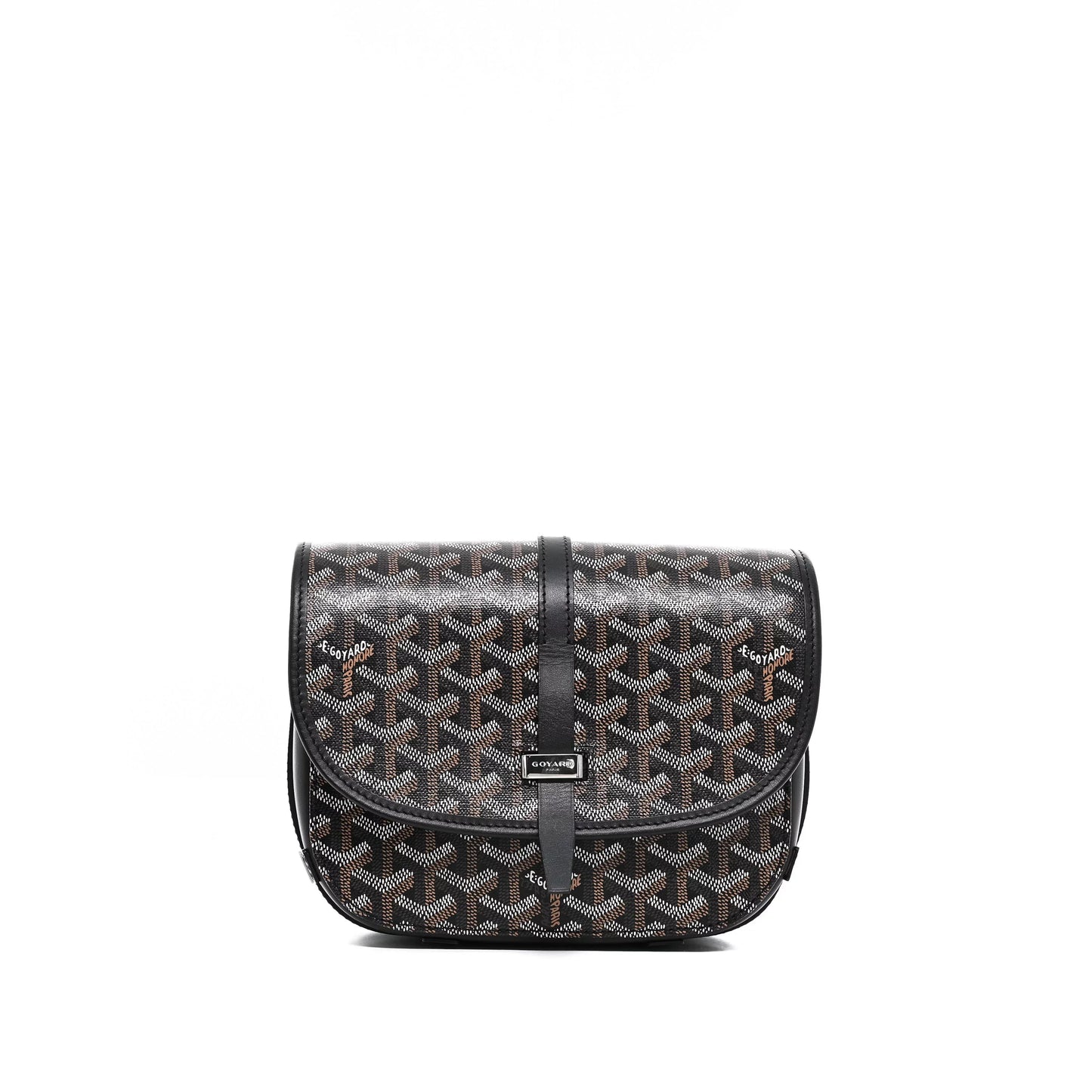 Sac bandoulière Belvédère Goyard Cuir Tricolore