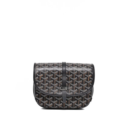 Sac bandoulière Belvédère Goyard Cuir Tricolore